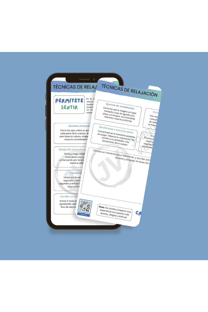 Ficha De T cnicas De Relajaci n Para Reducir Estr s Y Ansiedad